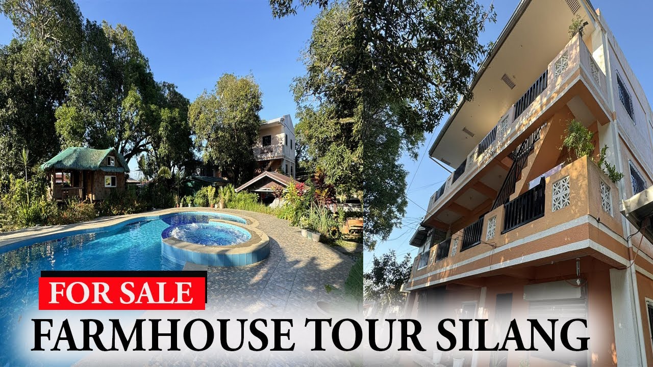 AirBNB BUYING AN EXISTING BUSINESS | FARMHOUSE PLUS A RESORT TOUR B29 BATAS SILANG CAVITE