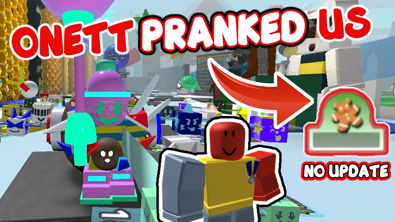 Onett PRANKS the Bee Swarm Community - with NO UPDATE