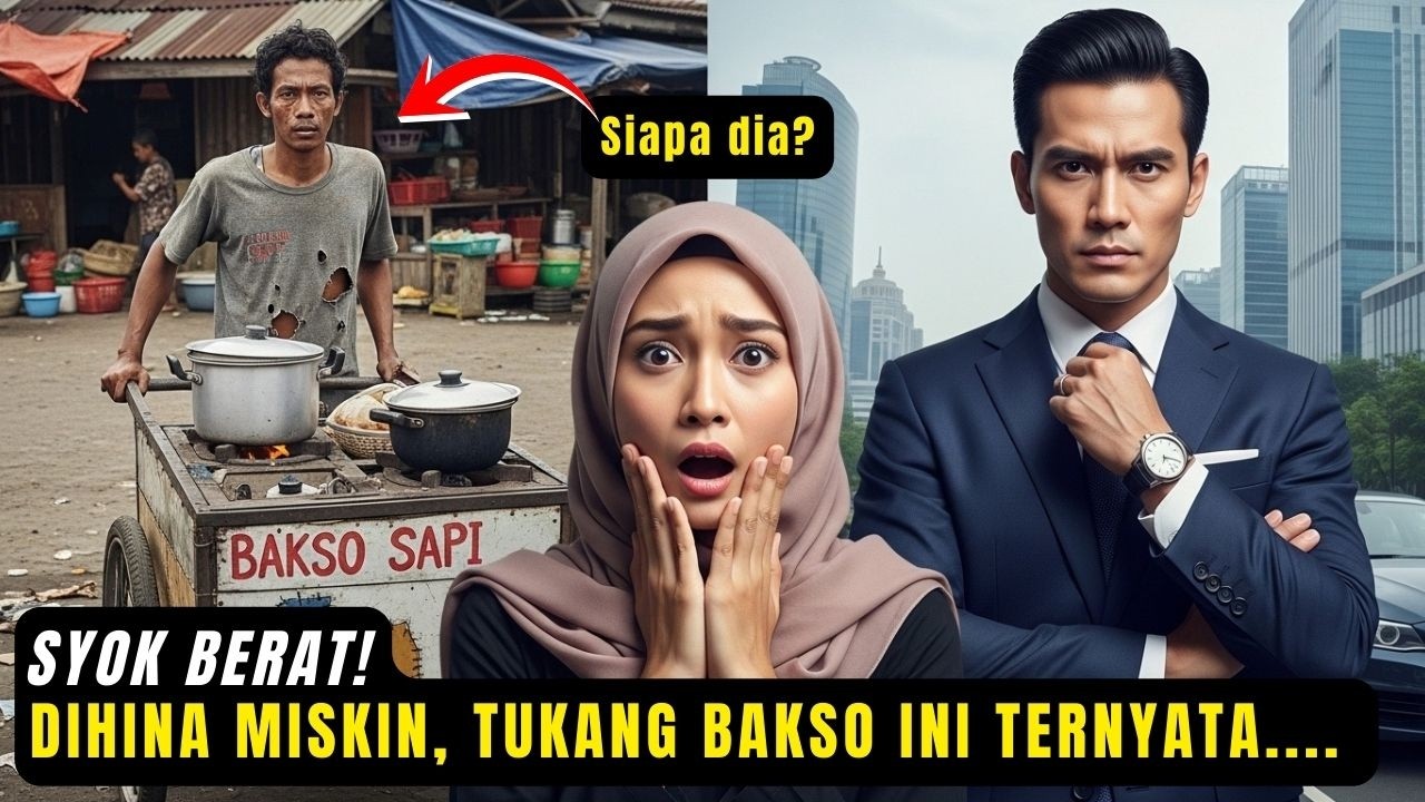 Gerobak Baksonya Digusur Satpol PP, Pria Lusuh Ini Ganti Rugi Pakai Black Card!