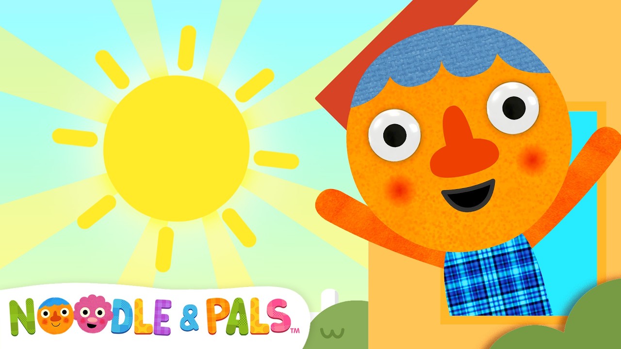 Mr. Golden Sun | Kids Songs | Noodle & Pals