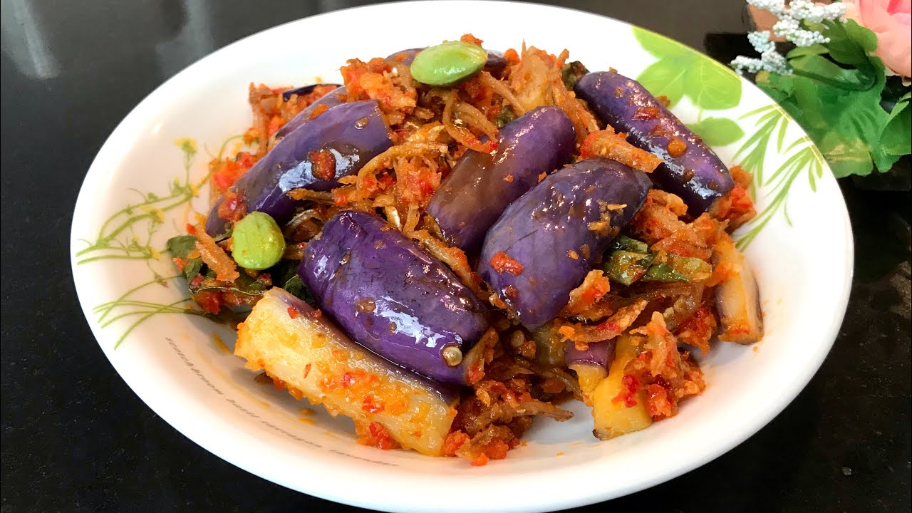 TOTAL BIKIN GAGAL DIET GARA'' MENU  INI || RESEP TERMUDAH BALADO TERONG TERI