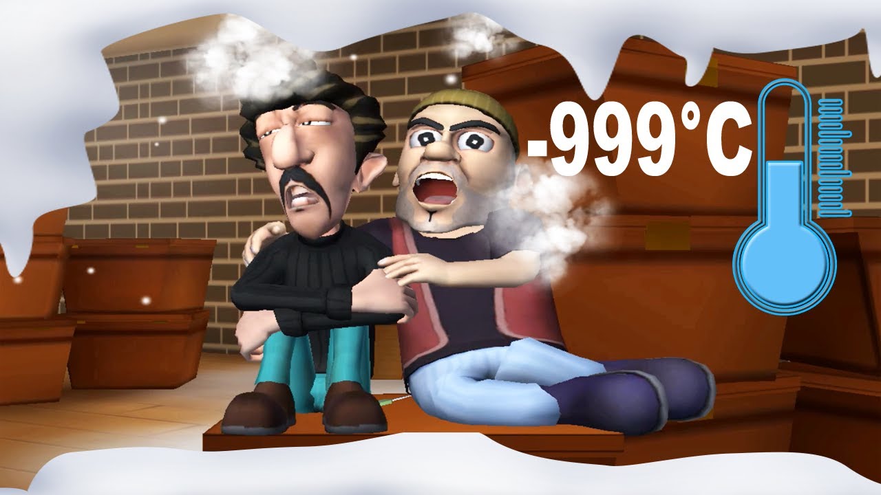 KÖTÜ HIRSIZLAR SOĞUKTAN DONDU Scary Robber Home Clash Oyunu