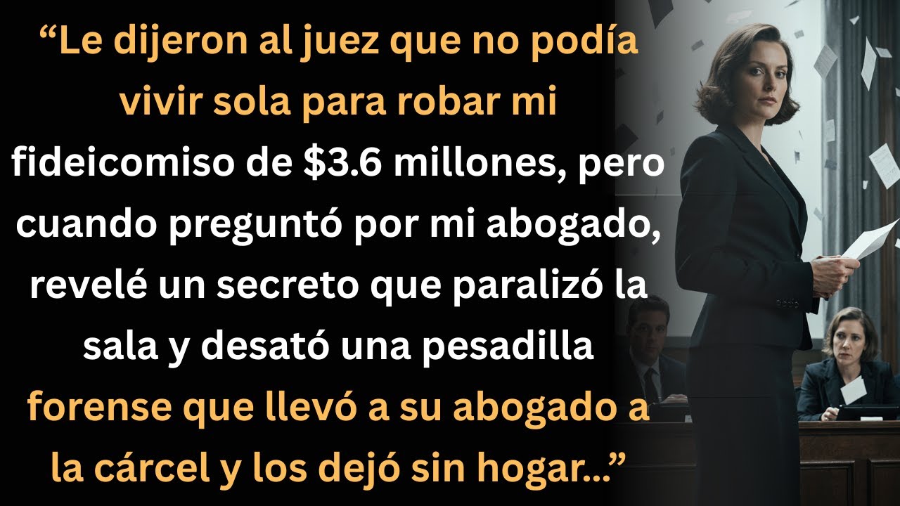 Le mintieron al juez para robarme $3.6M, pero revelé un secreto que cambió todo.