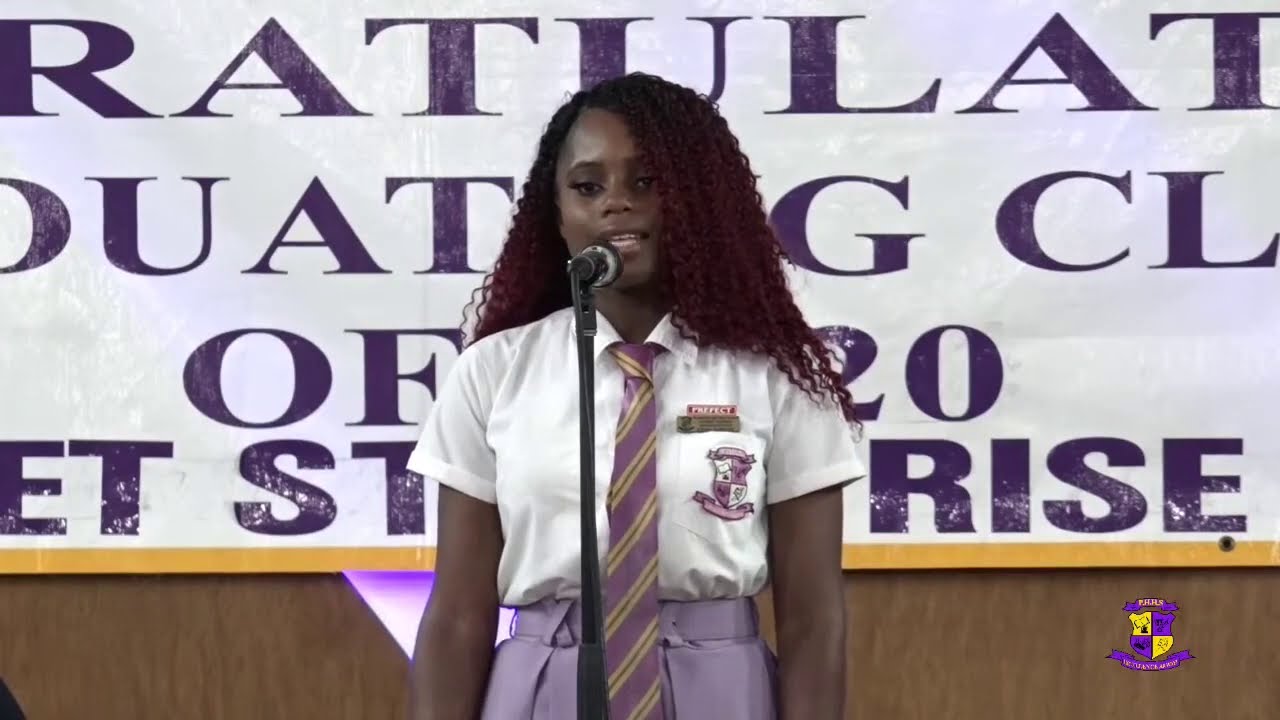 Pembroke Hall High School Song - Kyara Bartley (Live at PHHS Graduation 2020)