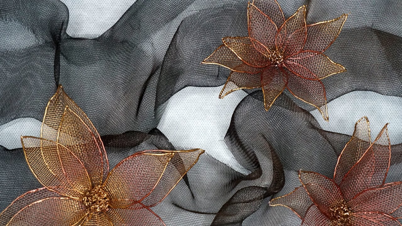 Beautiful Wall Hanging Craft Using Steel Wire Mesh / 3D Crafts For Home Decoration/ DIY Wall Decor