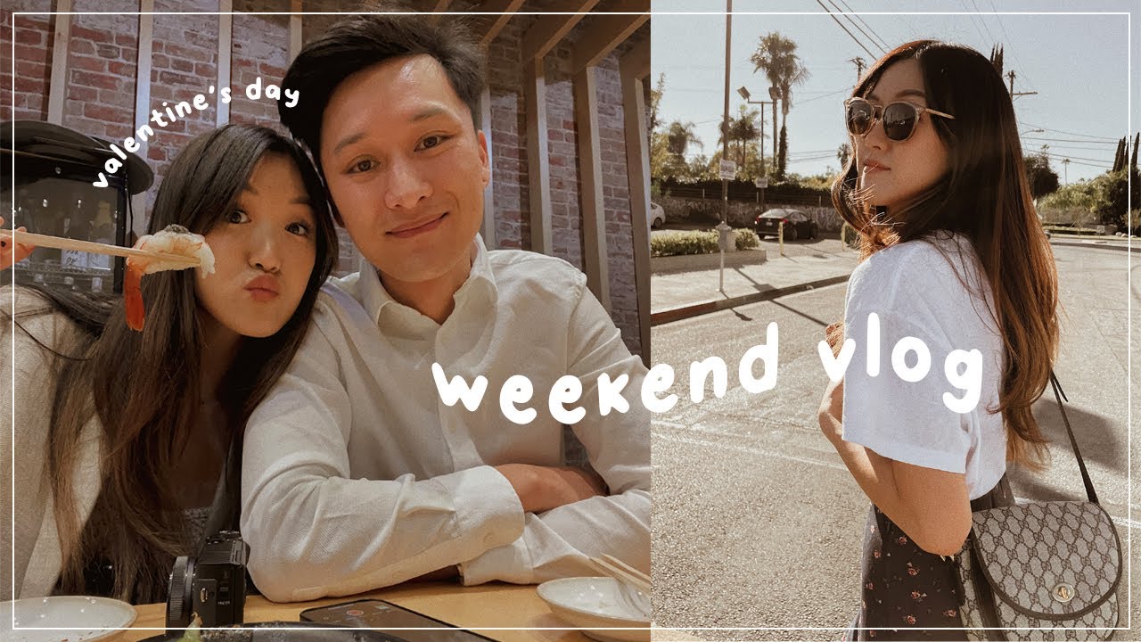 VLOG: Valentine's Day, first Omakase experience, and meal prepping (lots of food)