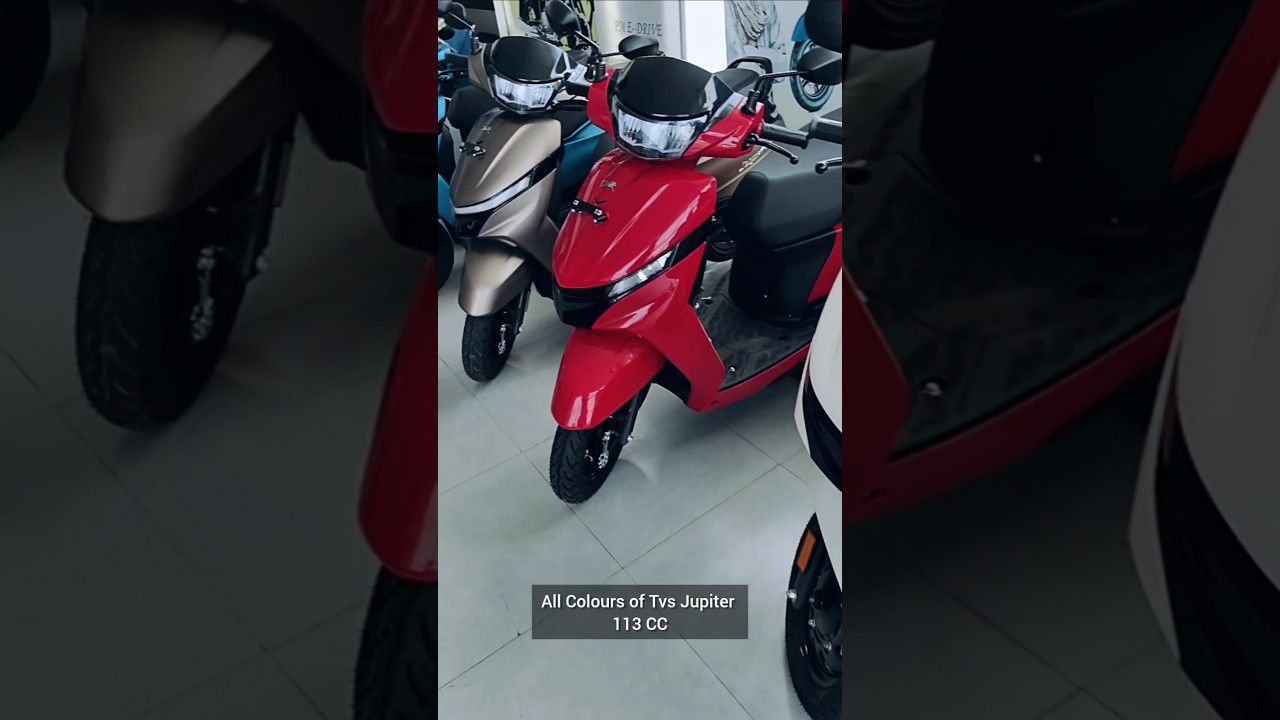 Tvs Jupiter 113 cc All Colours