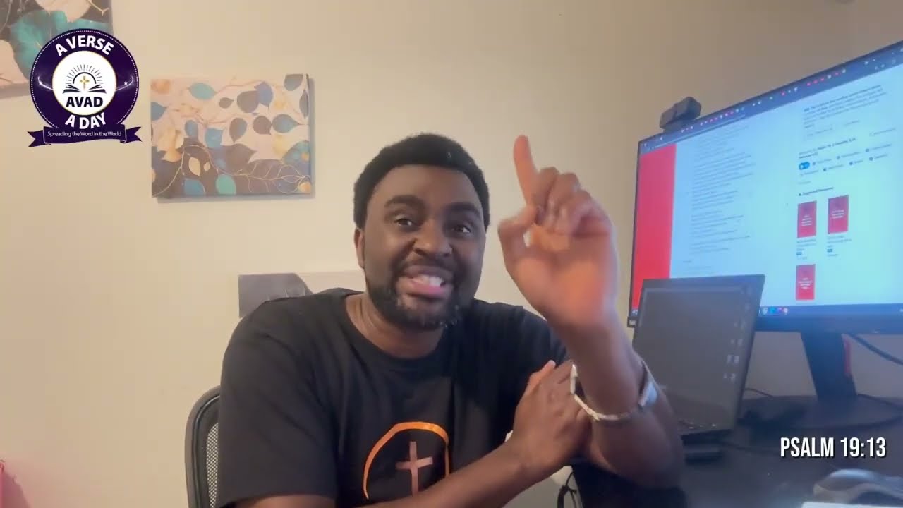 Season 2 || AVAD Day 52| Daily Bible Verse || Encouragement for Today Psalm 19:13