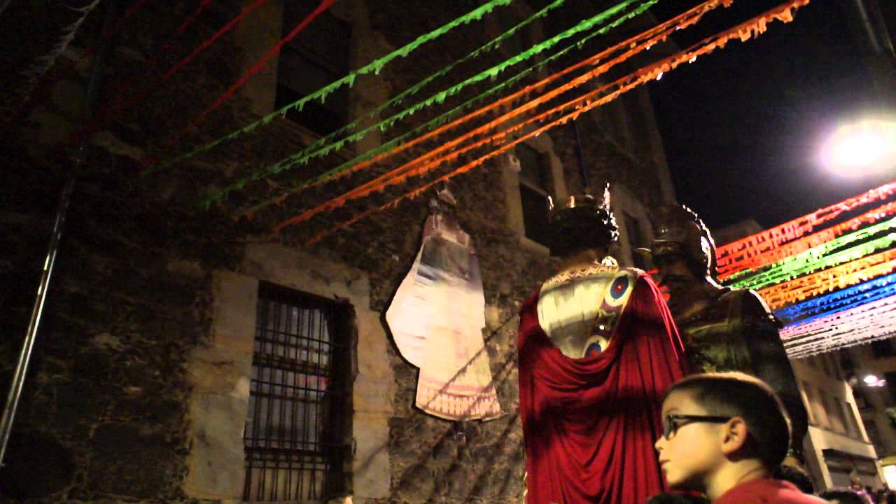 Tancada dels Gegants d'Olot 2014