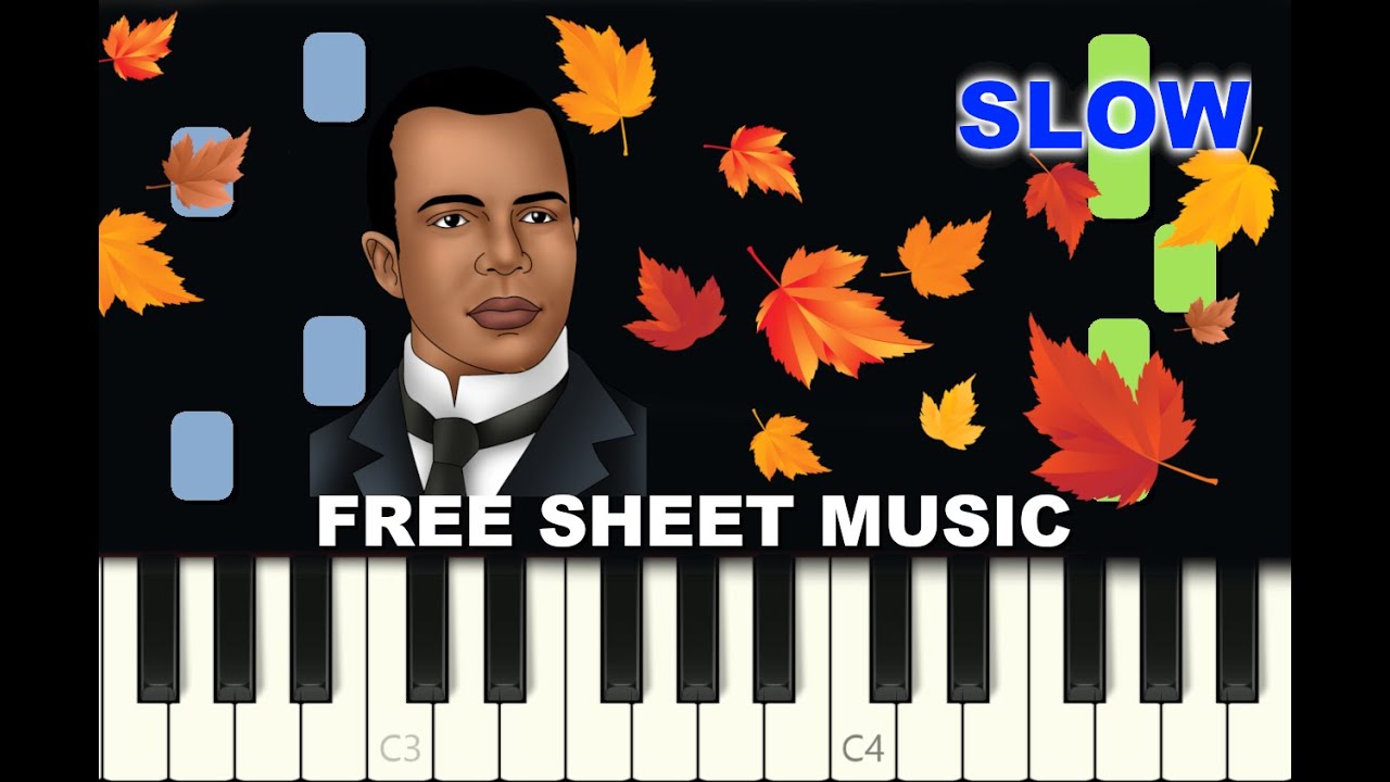 SLOW piano tutorial 