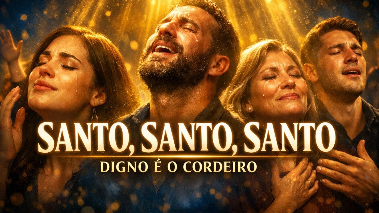✨Santo, Santo, Santo | Digno é o Cordeiro (Canção de Adoração) Aline Barros Inspiração