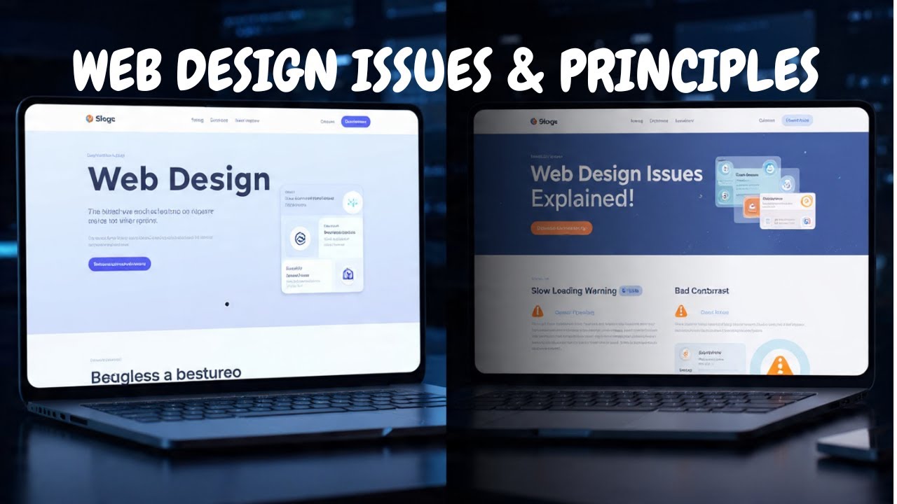 Web Design Issues and Principles | Internet and Web Technology | University Exam