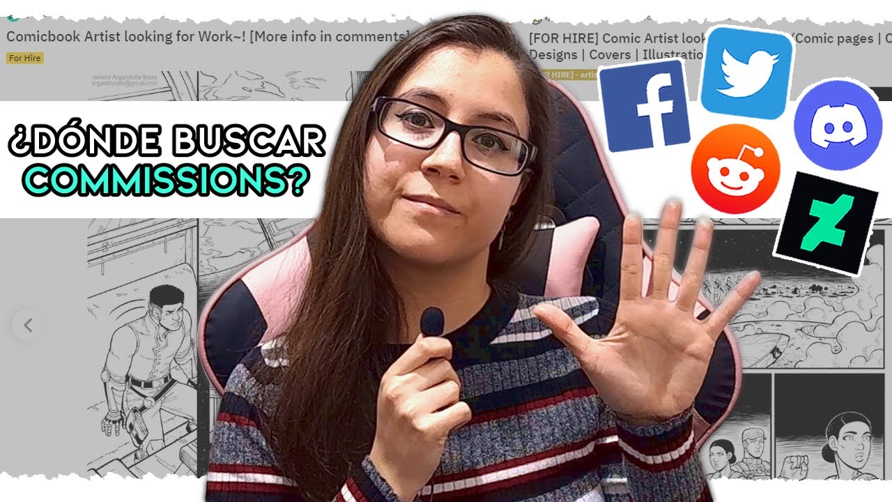 ¿Cómo conseguir COMISIONES de DIBUJO? | 5 PLATAFORMAS que puedes utilizar