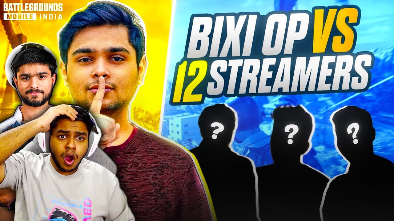 BIXI OP vs LOLZZZ Gaming GONE WRONG Streamer vs YouTuber Battle | BEST Moments in BGMI
