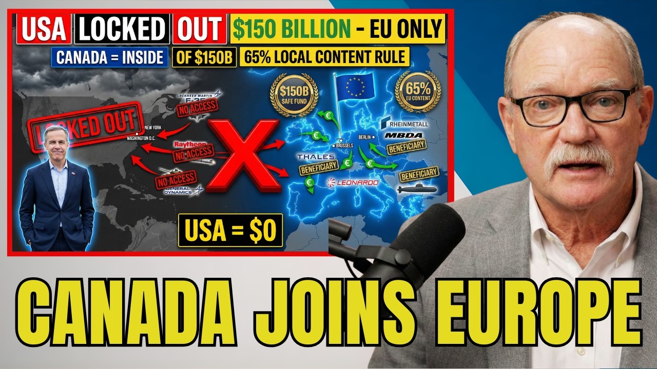 Canada Just Joined Europe's €150B War Fund — And America Can't Touch It