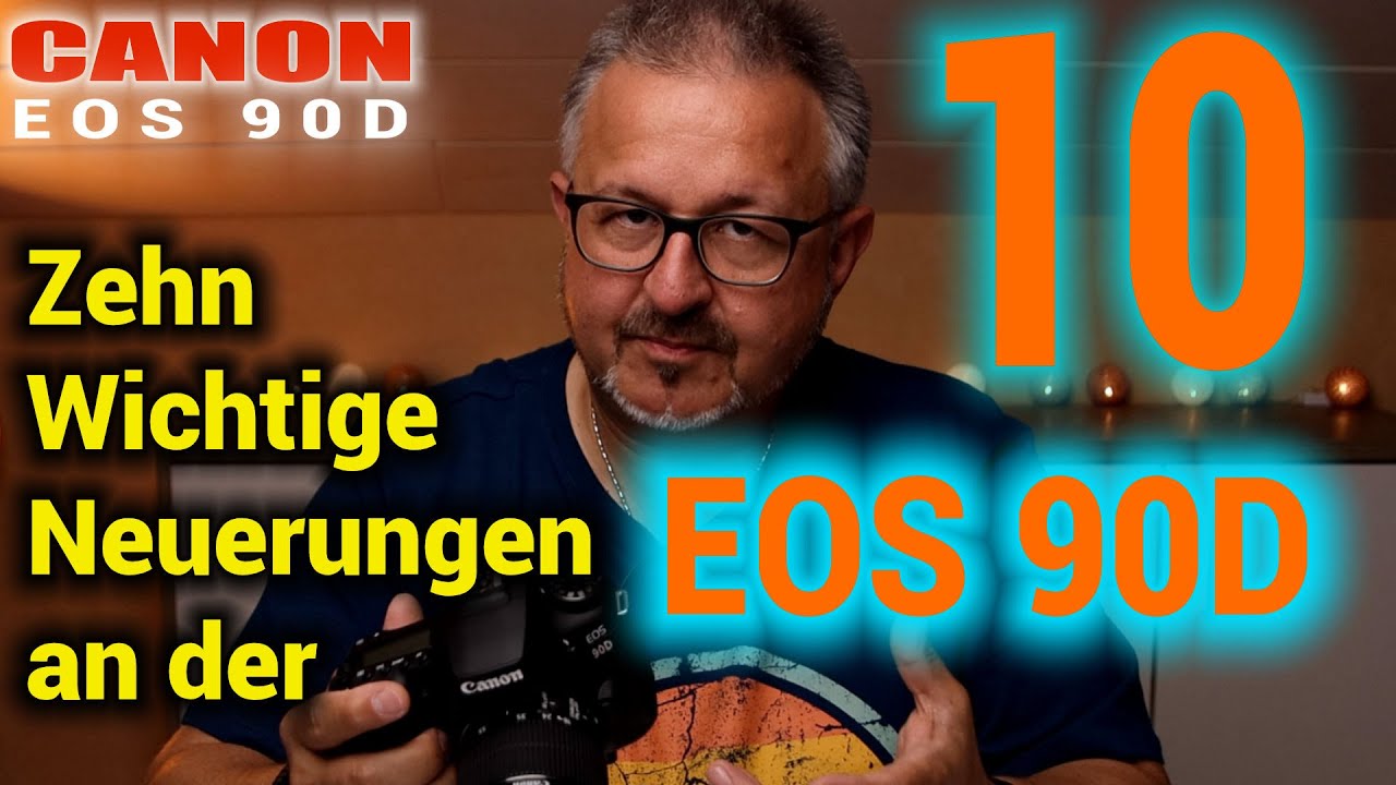 Zehn wichtige Neuerungen an der Canon EOS 90D vs. Canon EOS 80D