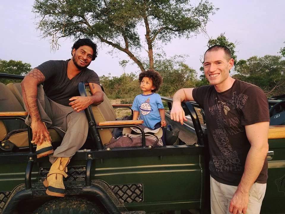 Gay Parents Garon, Jamie with son Matteo: South Africa