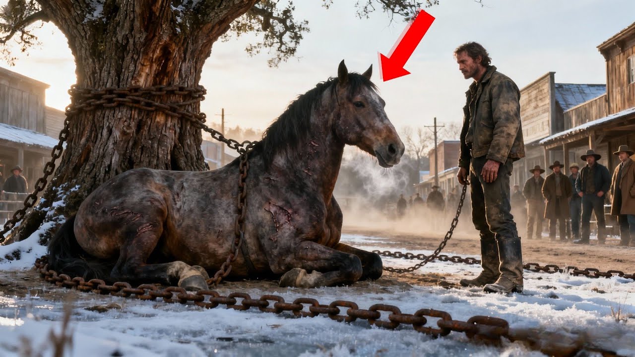 Poor Rancher Found a UGLY Horse Chained To a Tree With a Note—What Happened Next Shocked Everyone