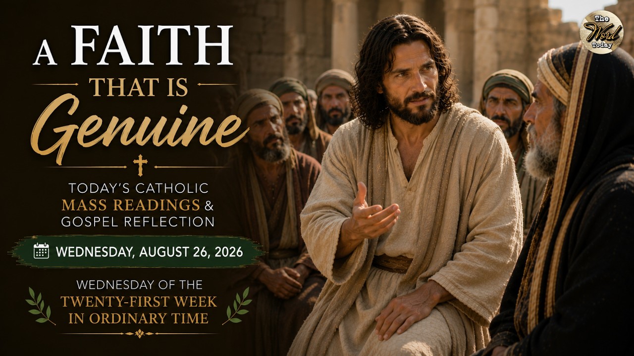 A Faith That Is Genuine &ndash; Wednesday, August 26, 2026