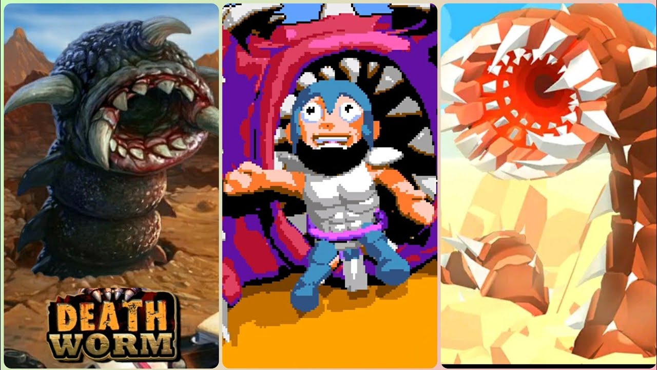 Death Worm in Differents Game part 2