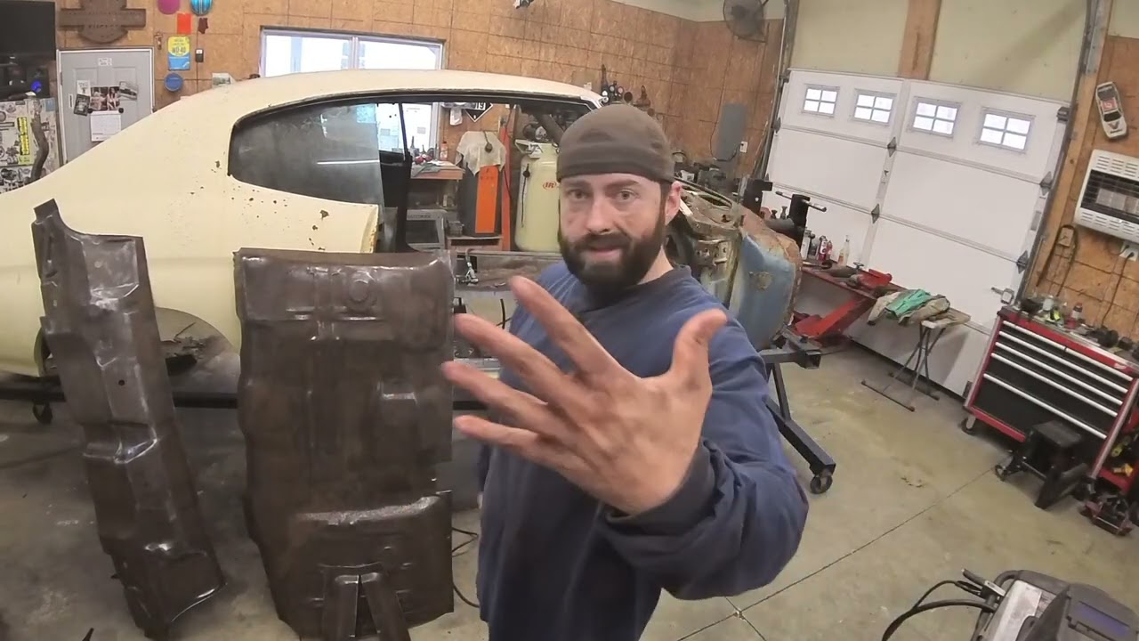 Floor Pans Finished Chevelle Winter Project l Part 7