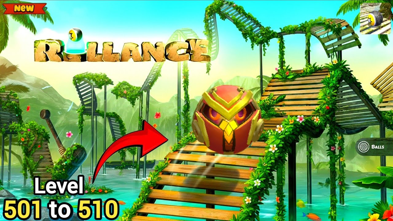 Rollance Adventure Balls, SpeedRun, Rollance Gameplay Level 501 to 510