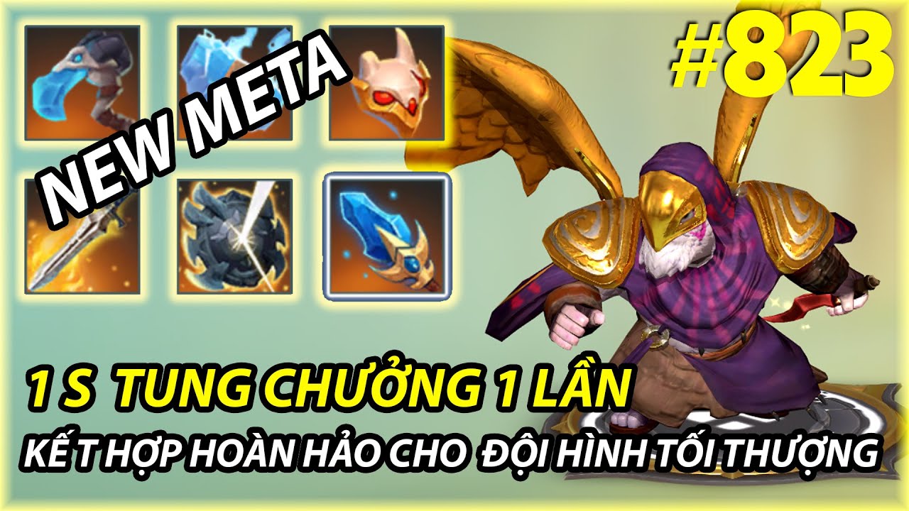 TABOO WITCHER  1S TUNG CHƯỞNG 1 LẦN V&Ocirc; ĐỊCH MẠNH NHẤT TRONG BỘ N&Agrave;Y |  AUTO CHESS MOBILE 823
