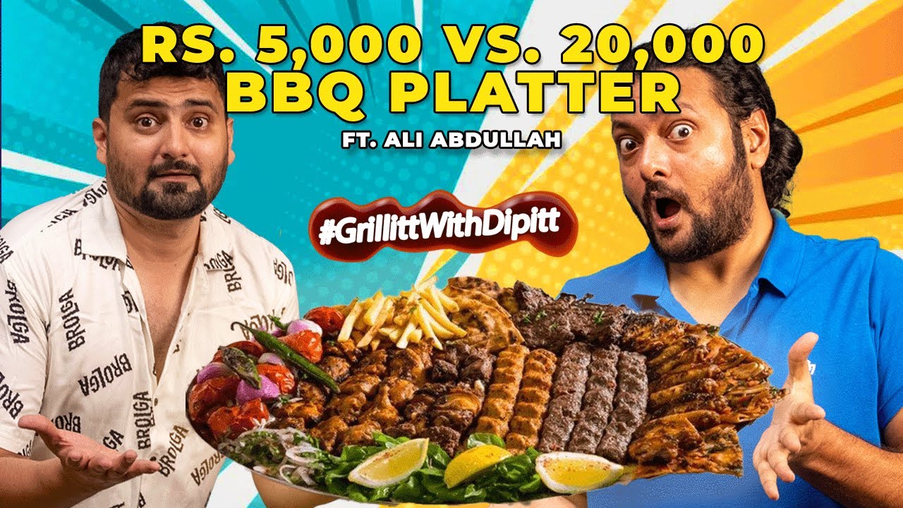 5000 против 20000 БАРБЕКЮ 😱 при участии @ali.abdullahkhan