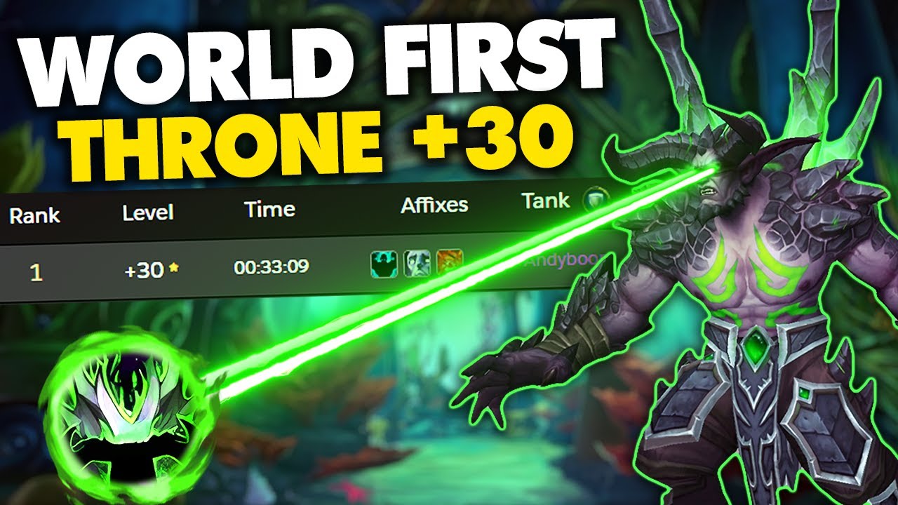 WORLD FIRST Throne of the Tides +30 | Vengeance DH | Fortified