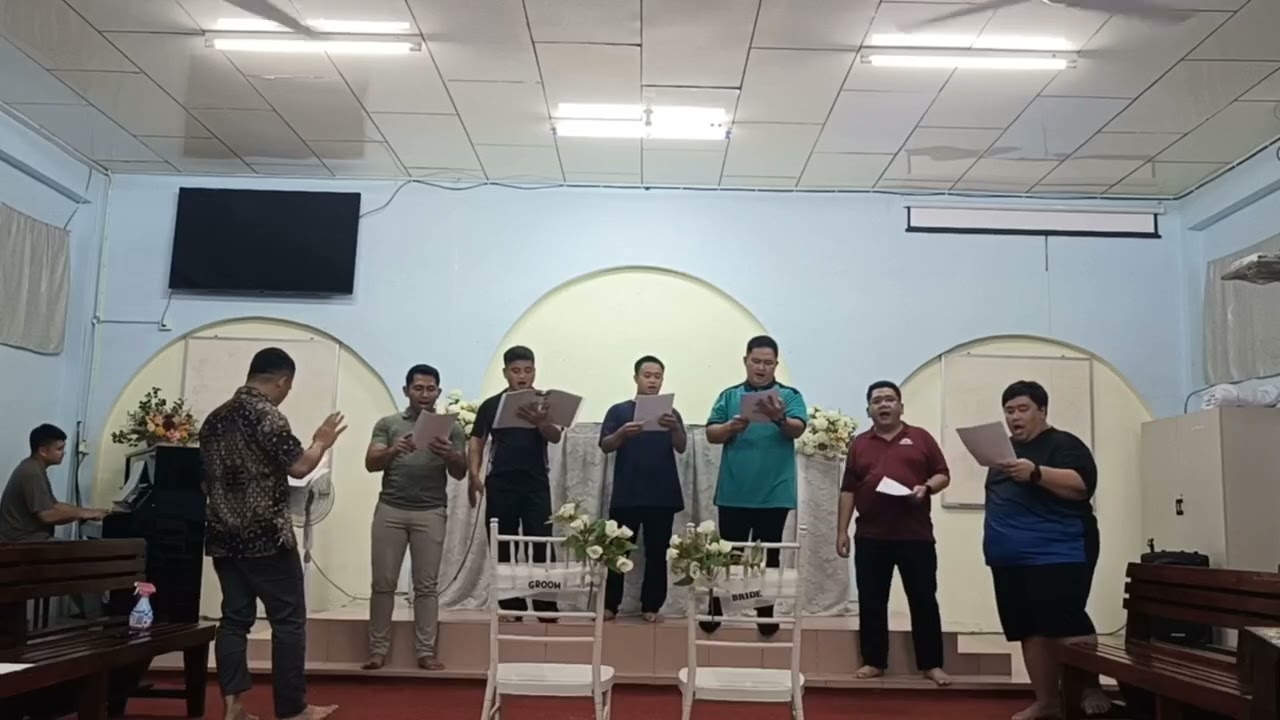Selamat Menjalani Hidup Baharu (Song: Mark) Sesi Latihan@ Rehasal