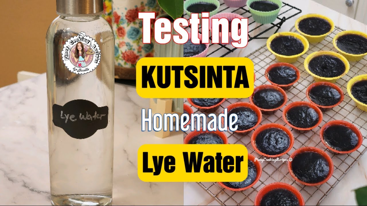 Homemade LYE Water - Effective ba? More TIPS sa paggawa ng KUTSINTA