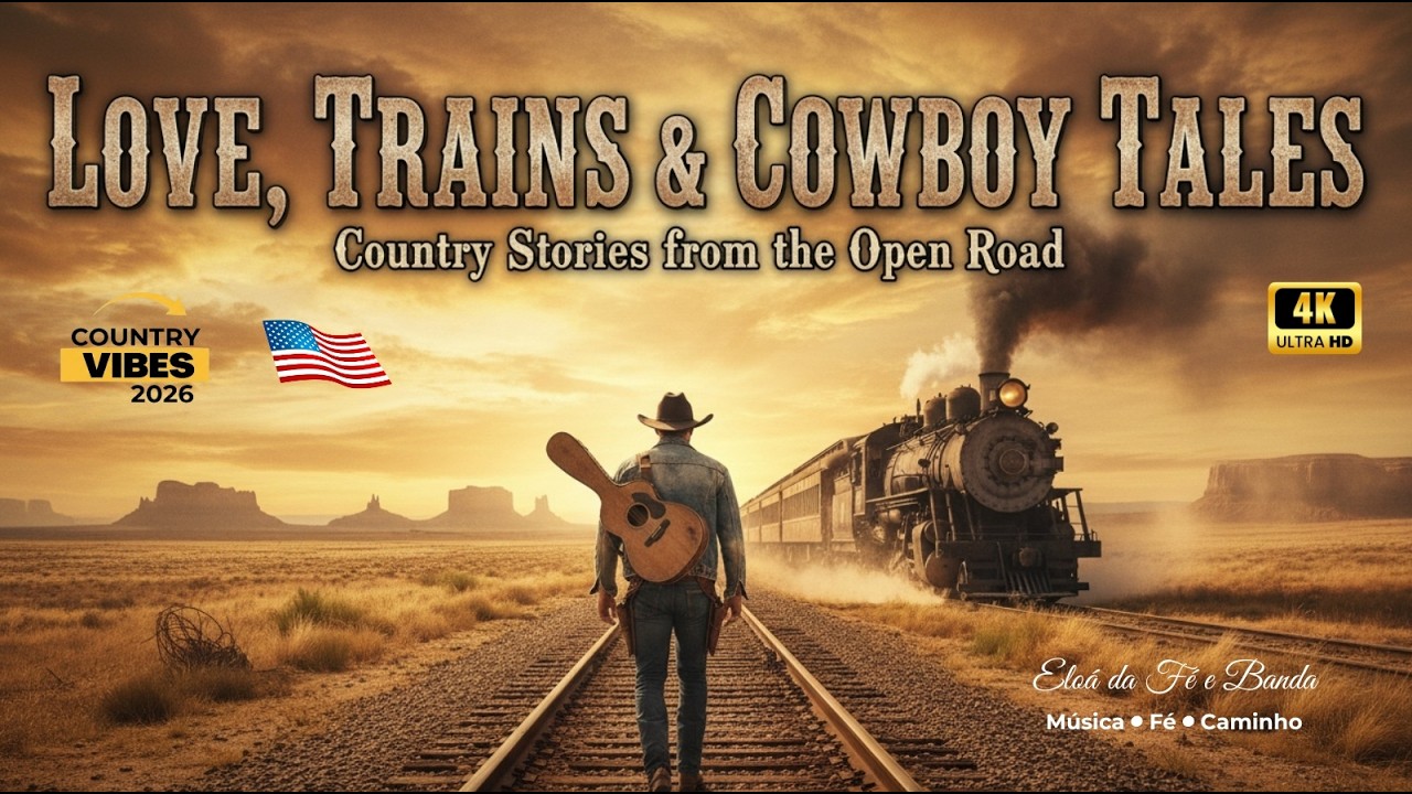 【COUNTRY VIBES 2026】LOVE, TRAINS & COWBOY TALES | Country Stories From The Open Road🤠🎶