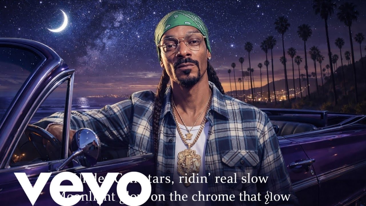Snoop Dogg - Midnight Smoke Signals 🌙🔥 | West Coast Vibes Under the Cali Stars | Smooth G-Funk Ride
