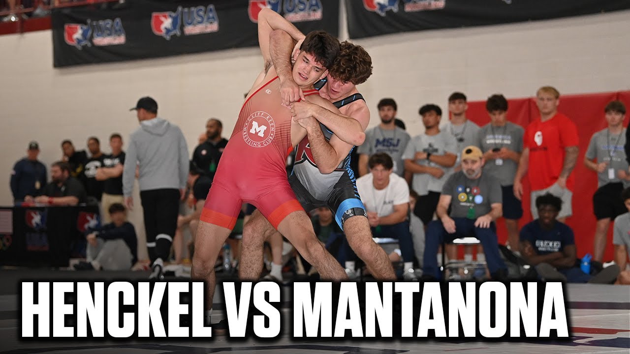 Will Henckel vs Brock Mantanona | 2025 U20 World Team Trials Finals