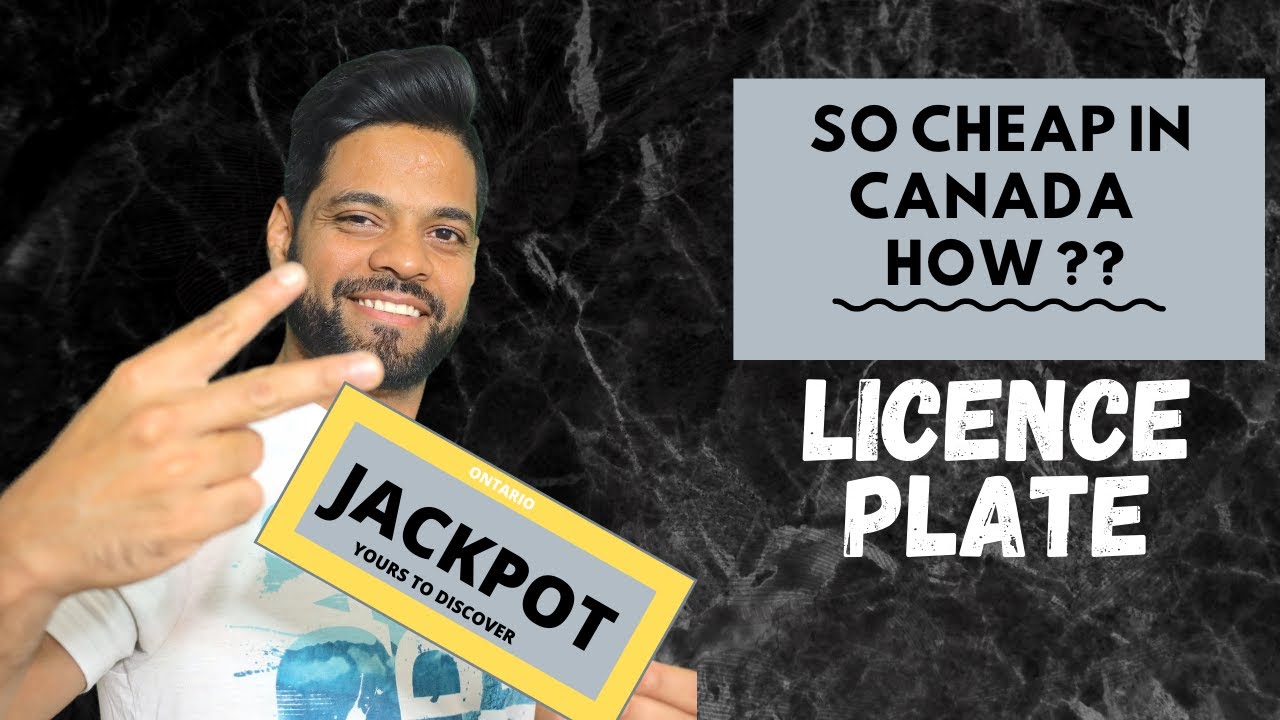 HOW TO GET PERSONALIZED LICENCE PLATE IN CANADA | FEE AND HOW TO APPLY || CHEAP AND EASY