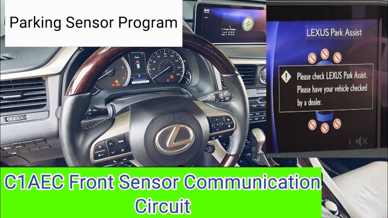 Lexus || How to Program Parking Sensors