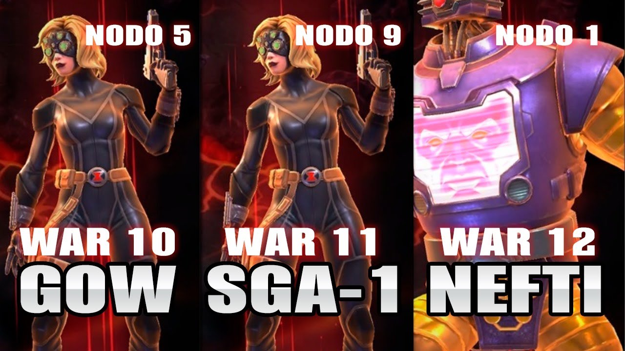 S58W10-11-12: CHAOS VS SGA-1 + GOW + NEFTI | ¿SE CONSEGUIRÁ EL TOP 10? | MCOC