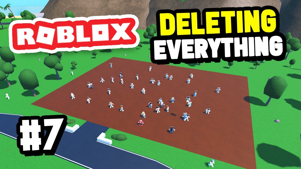 DELETING EVERYTHING in Roblox Your Hospital - #7