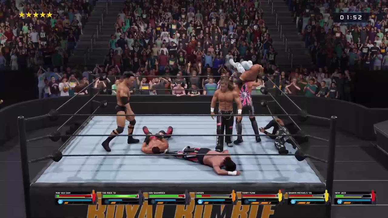 WWE 2K25 Universe Mode: Royal Rumble(Superstars/WCW edition) pt. 3 : 03/05/26