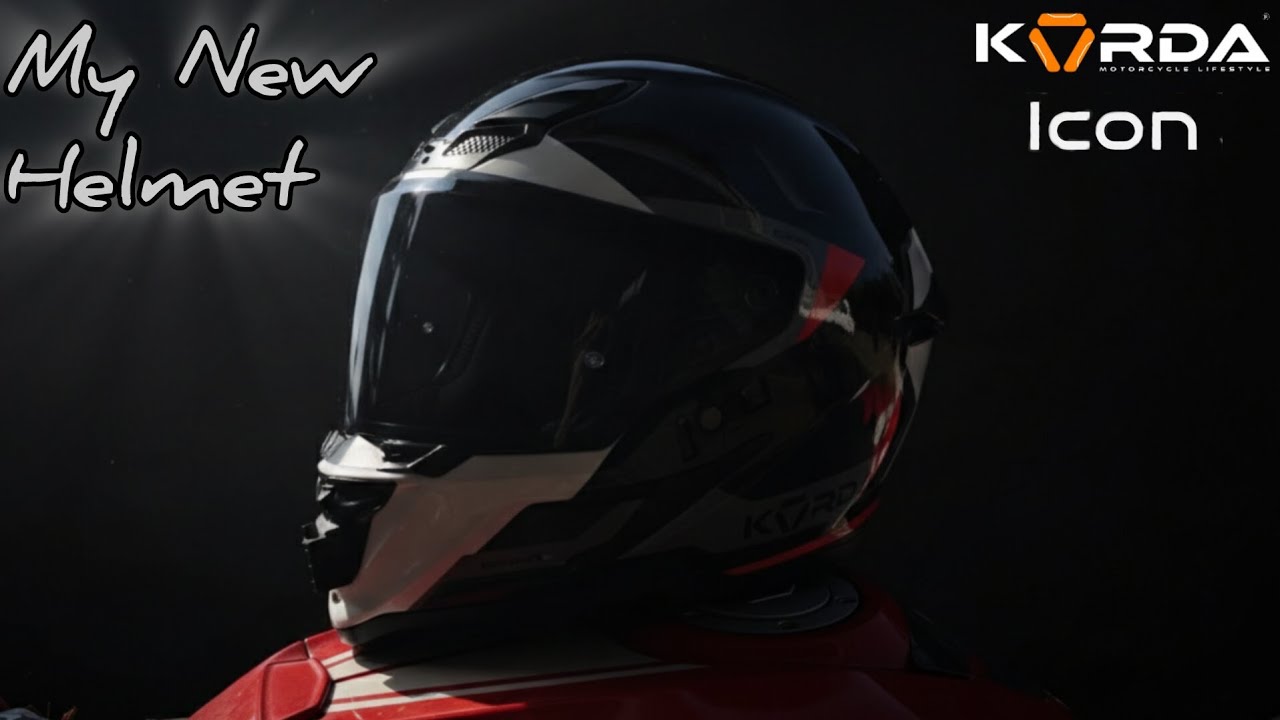Korda Icon Lemur Red Gloss Helmet || Unboxing My New Helmet 🔥