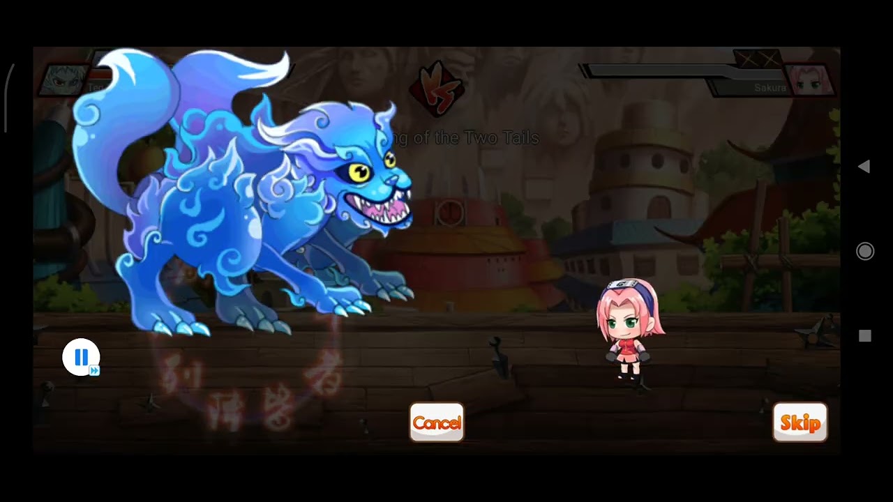 Bermain ninja heroes part 11