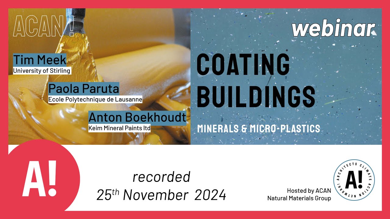 Natural Materials | Coating Buildings | ACAN
