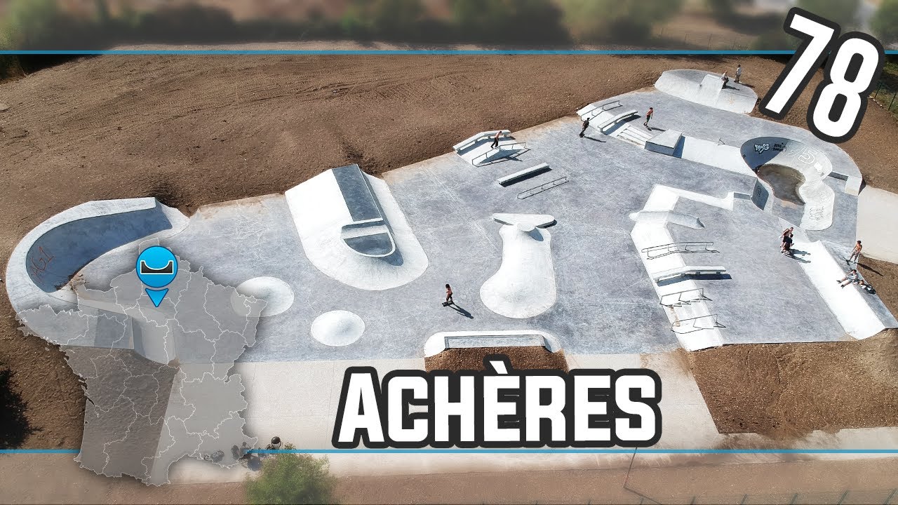 SKATEPARK d'Achères (78)