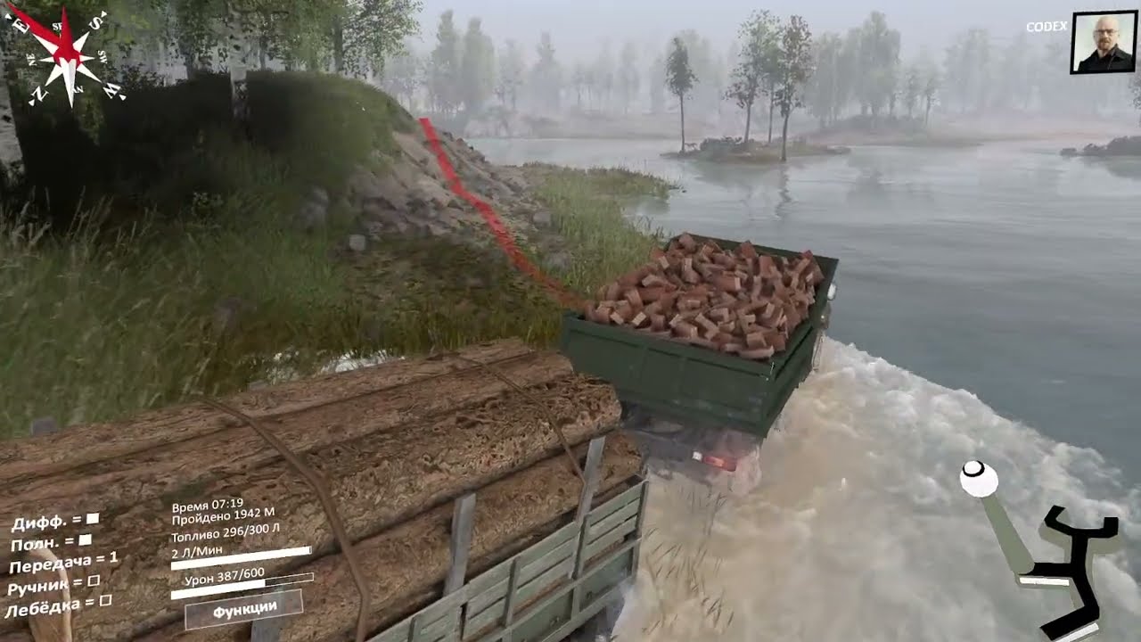 Spintires Карта Равнины Урал 4 очка