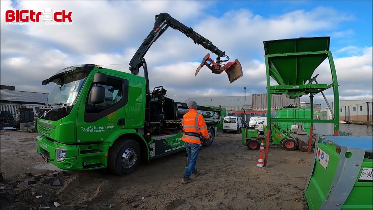 Volvo FE Electric voor H. van Wijk Transport | Volvo Trucks Nederland