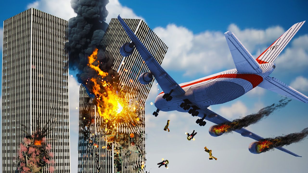 Realistic Boeing Plane Crashes 😱 Teardown Movie