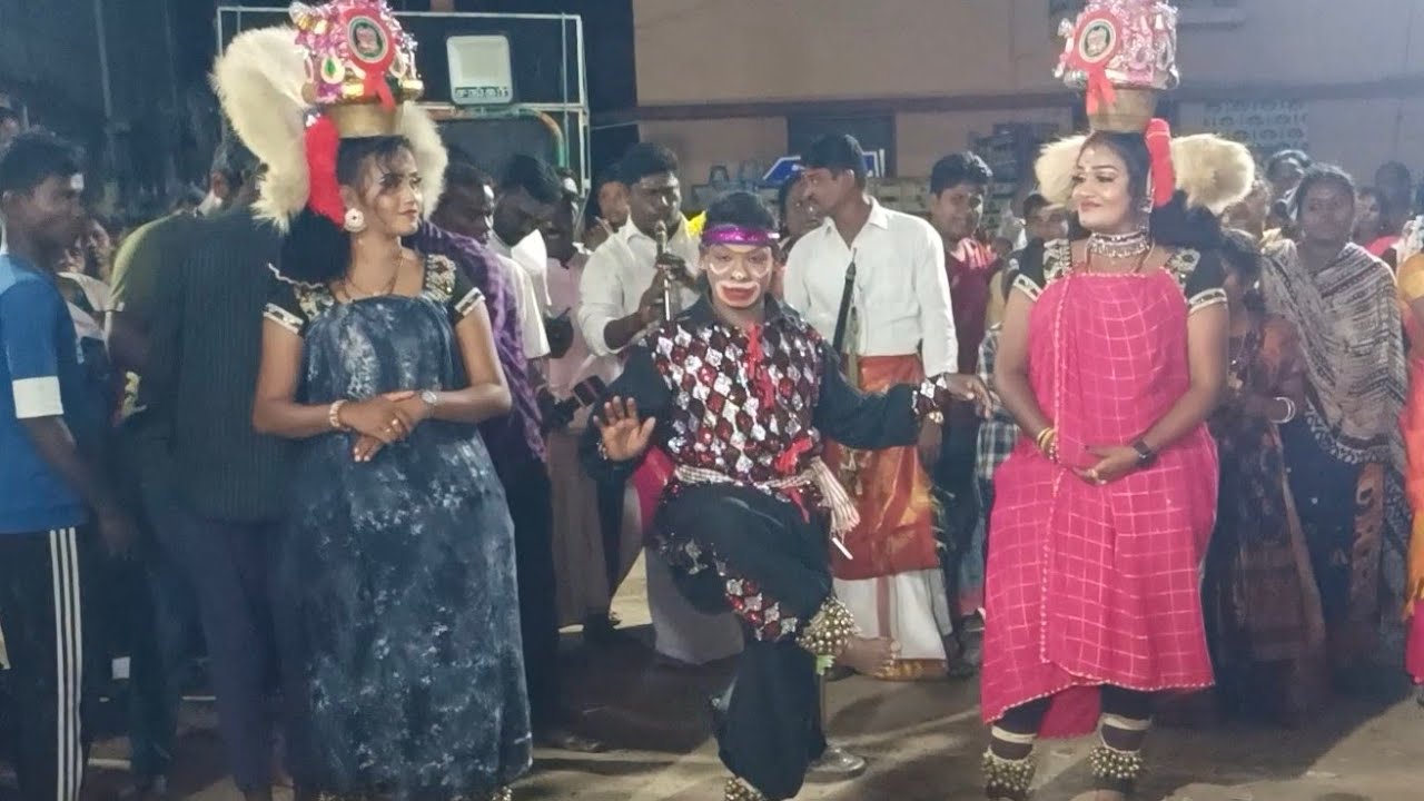 உச்சிப்புளி சத்யா ஹரணி தஞ்சை ஆரோக்கியம் கரகாட்டம் நையாண்டி மேளம் 