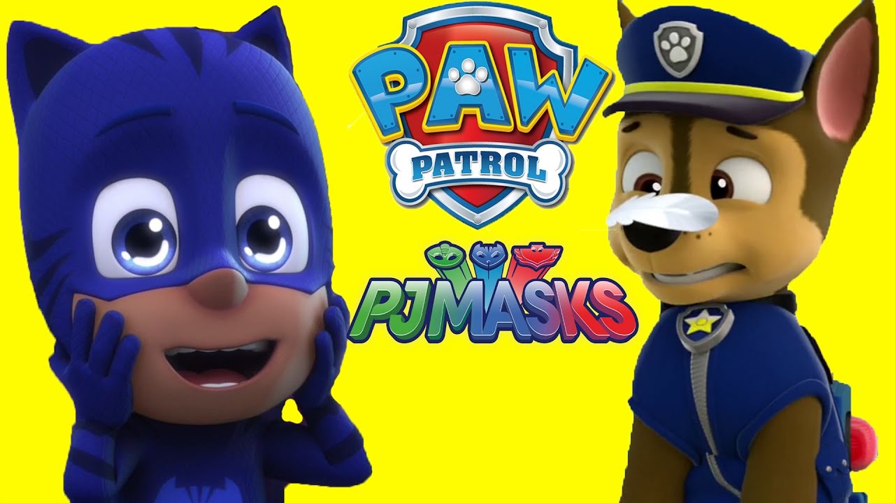 Paw Patrol and PJ MASKS Coloring Pages - ABC Alphabet Song and More Nursery Rhymes For Children
