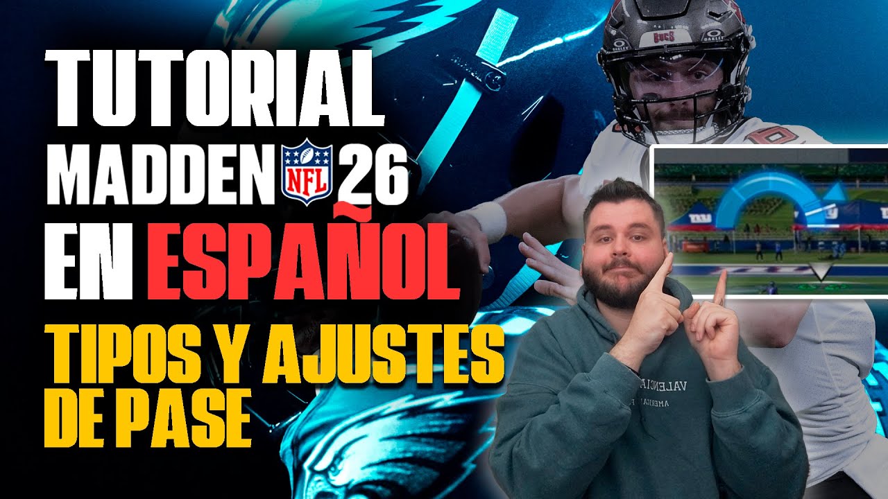 APRENDE A PASAR COMO LOS PROS en MADDEN26! | TUTORIAL MADDEN26 EN ESPAÑOL