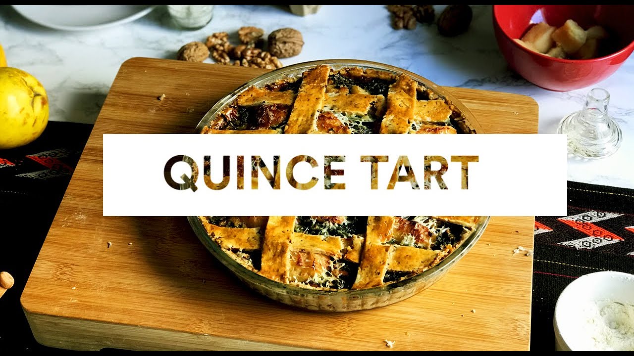 Savoury Quince Tart
